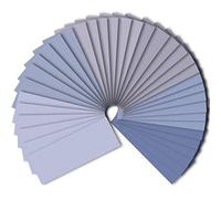 SIQUK 36 Piezas Papel de Lija 1500 2000 2500 3000 5000 7000 Grit Surtido, Húmedo y Seco de Papel de Lija 9 x 3,6 Pulgadas de Papel Abrasivo para El Acabado de Muebles de Madera de Lijado Automotriz