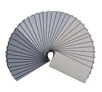 SIQUK 36 Piezas Papel de Lija 3000 5000 7000 Grit Seco y Húmedo de Hojas de Papel Abrasivo 9 x 3,6 Pulgadas