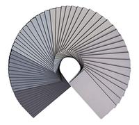 SIQUK 60 Piezas Papel de Lija 2000 3000 5000 7000 10000 Grit Seco y Húmedo de Hojas de Papel Abrasivo 9 x 3,6 Pulgadas