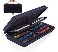 SIQUK Caja para Dados de rol Estuche de Almacenamiento para DND RGP Dados Juegos de Mesa