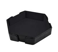 SIQUK Magnético Bandeja de Dados Hexagonal Tablero de Dados Plegable Dice Tray, Negro