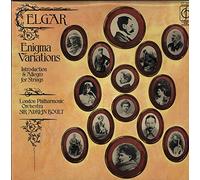 Sir Adrian Boult / London Philharmonic Orchestra - CFP 40022 Elgar Enigma Variations London Philharmonic Adrian Boult LP