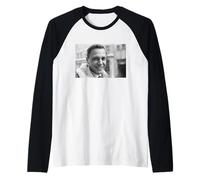 Sir David Attenborough Presentador de documentales de Naturaleza de la BBC 1965 Camiseta Manga Raglan