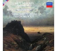 Sir Georg Solti / Chicago Symphony Orchestra - Mendelssohn: Symphony 3 Scotland