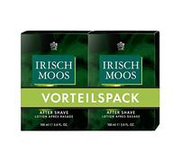 Sir Irisch Moos® - Loción para después del afeitado, aroma masculino incomparable, relaja y revitaliza la piel, evita quemaduras en el afeitado, 2 lociones para después del afeitado de 100 g