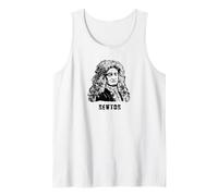 Sir Isaac Newton Matemático Inglés Físico Astrónomo Camiseta sin Mangas