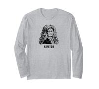 Sir Isaac Newton Matemático Inglés Físico Astrónomo Manga Larga