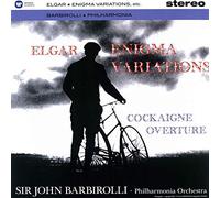 Sir John Barbirolli - Elgar: Enigma Variations, Cockaigne Overture - Barbirolli/Philharmonia (LP) [Vinilo]