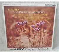 SIR MALCOLM SARGEANT/ROYAL PHILHARMONIC - SCHUBERT UNFINISHED SYMPHONY incidental music from ROSAMUNDE VINYL LP[XLP20029]1961