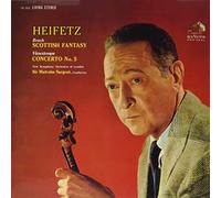 Sir Malcolm Sargent - Bruch: Scottish Fantasy/ Vieuxtemps: Concerto No. 5/ Heifetz, Violin [Vinilo]