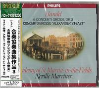 Sir Neville Marriner/Academy O - Handel:Concerti Grossi,Op.3 et