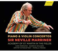 Sir Neville Marriner. Concertos de Mozart, Rachmaninov, Grieg, Tchaikovski... Moravec, Ohlson, Sitkovetsky, Frank.