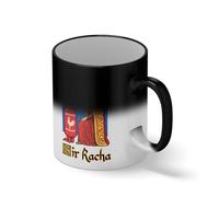 Sir Racha Funny Hot Sauce Coffee Mug - Medieval Pun Sriracha Chili Lover Gift - Novelty Spicy Food Humor Cup Taza de café negro mágico Mug