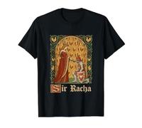 Sir Racha Funny Sriracha Knight Juego de Palabras Cinco de Mayo Hombres Latinos Camiseta gráfica económica, Hombre, Negro, XL