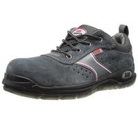 SIR Safety Sierra Shoe - Zapatos de cordones de cuero para hombre, color gris, talla 43 EU/ 9 UK
