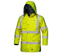 Sir Safety System MC4113E1M Motorway - Chaqueta reflectante, color amarillo, talla M