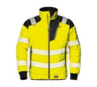 Sir Safety System Storm Rush Cazadora de Trabajo Hombre Alta Visibilidad, 80 g/m², 3 Bolsillos, Tratamiento Hidrófugo, UNI EN ISO 20471:2017 Clase 2, S-4XL