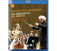 Sir Simon Rattle and Sol Gabetta (Blu-ray) Berliner Philharmoniker Sol Gabetta