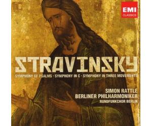 Sir Simon Rattle - Stravinsky: Symphony Of Psalms/Symphony In C/Symphony In Three Movements by Sir Simon Rattle (2008) Audio CD