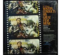 SIR WILLIAM WALTON CONDUCTS HIS GREAT FILM MUSIC vinyl record