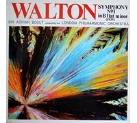 Sir William Walton , The London Philharmonic Orchestra / Sir Adrian Boult - Mozart Symphony No.40 in G minor - Schubert Symphony No.5 in B flat (12in. 33rpm vinyl record)