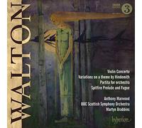 Sir William Walton : uvres pour violon. Marwood, Brabbins.