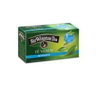 Sir Winston Té | Té Verde Antioxidante Descafeinado Sin Disolventes - 20 Bolsitas de Té (35 Gr)