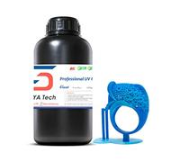 Siraya Tech Cast 3D Printer Castable Resin for Jewlery, True Blue, 1kg | Easier to Burn and Print, Clean Burnout, Smooth Surface, High Resolution, 405nm UV, for Making Jewelries and Metal Parts