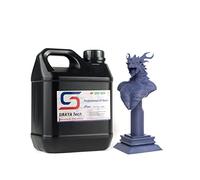 Siraya Tech Fast 2kg ABS-Like Resina de Impresora 3D Rápido Curado UV No Frágil Impresión 3D de Alta Precisión Líquido Resina Fotopolímero Estándar para Impresión LCD DLP (Gris Marino, 2 kg)