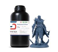 Siraya Tech Fast ABS-Like Tough Navy Grey, resina para impresión 3D con durabilidad mejorada, alta precisión y resistencia al impacto; acabado suave, ideal para impresoras SLA (Marino Gris ，1kg)