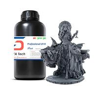 Siraya Tech Fast Resina ABS-Like para Impresora 3D 405nm UV-Curable 8K, Fácil de Imprimir, No Frágil, Alta Precisión, Fotopolímero Estándar para Impresión 3D LCD DLP (Gris Metálico, 1kg)