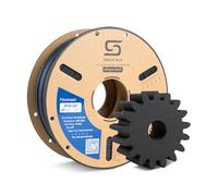 Siraya Tech Fibreheart PPA-GF - Filamento para impresora 3D, nailon PPA reforzado con fibra de vidrio, resistencia a altas temperaturas y resistencia, baja humedad, material industrial (negro, 1 kg)