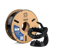 Siraya Tech Flex TPU 64D - Filamento 3D elástico de alto rendimiento, duradero y resistente al desgaste, fácil de imprimir, probado según ISO 10993, ideal para aplicaciones exigentes (Negro, 1 kg)