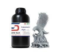 Siraya Tech Simple Resina para Impresora 3D Lavable con Agua, Bajo Olor, Fácil de Imprimir, Alta Resolución, No Frágil, para MSLA LCD DLP - Fácil de Limpiar, Resina Aqua Cleaning Gris (Gris V2, 1kg)