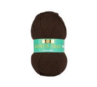 Sirdar Hayfield Bonus Aran - Ovillo de lana color cacao (575), 100 g