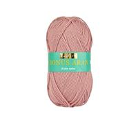 Sirdar Hayfield Bonus Aran - Ovillo de lana color rosa oscuro (573), 100 g
