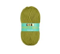 Sirdar Hayfield Bonus Aran - Ovillo de lana verde helecho (603), 100 g