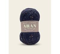 Sirdar Hayfield Bonus Aran Tweed, azul marino (636), 400 g, azul F011-0636