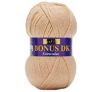 Sirdar Hayfield Bonus DK, Acrílico, Champán (598), 100 g