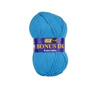 Sirdar Hayfield Bonus DK - Hilo doble para tejer, color azul neón (553), 100 g