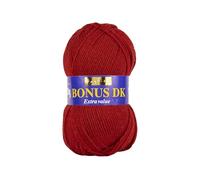 Sirdar Hayfield Bonus DK - Hilo doble para tejer, color escarlata (556), 100 g