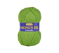 Sirdar Hayfield Bonus DK - Hilo doble para tejer, color verde guisante (583), 100 g