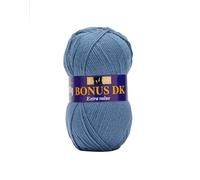 Sirdar Hayfield Bonus DK, Lana acrílica, Azul Océano (609), 100 g, 280