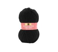 Sirdar Hayfield Bonus Super Chunky, Negro (965), 100 g