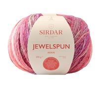 Sirdar Jewelspun Aran, granate brillante (848), 200 g