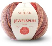 Sirdar Jewelspun Aran, piedra solar ámbar (855), 200 g