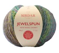 Sirdar Jewelspun con lana gruesa, Emerald Shore (201), 200 g