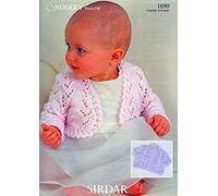 Sirdar Snuggly Pearls DK Baby Knitting Pattern 1690 by Sirdar