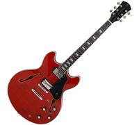 Sire Larry Carlton H7 See Thru Red Guitarra Semi-Acústica