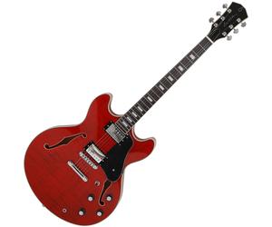Sire Larry Carlton H7 See Thru Red Guitarra Semi-Acústica